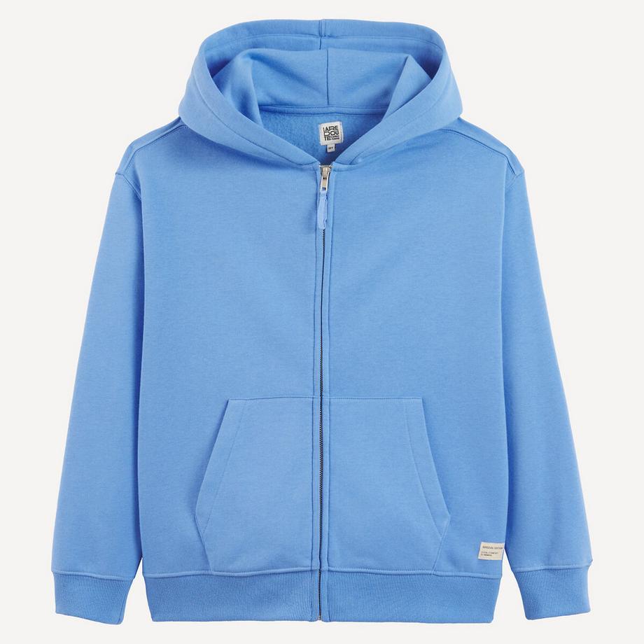 Sweat zippé à capuche