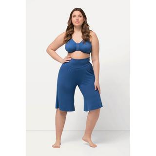 Ulla Popken  Bermuda, coupe large et droite, ceinture élastique 