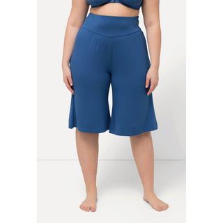 Ulla Popken  Bermuda, coupe large et droite, ceinture élastique 