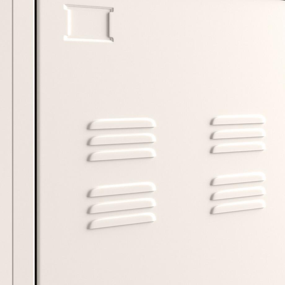 La Redoute Intérieurs Armoire vestiaire 1 porte en métal acier  