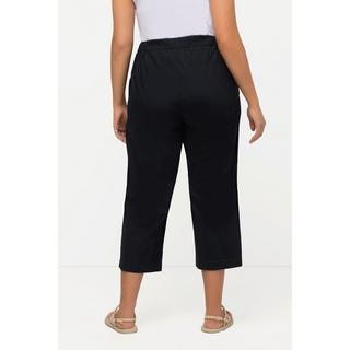 Ulla Popken  Pantalon 7/8 Ruby avec genoux préformés, jambes droites et taille élastique 