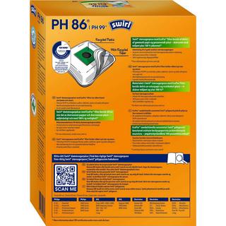 swirl Sacs d'aspirateur PH86/PH96 4P (REMARQUE 3 pcs DFP)  