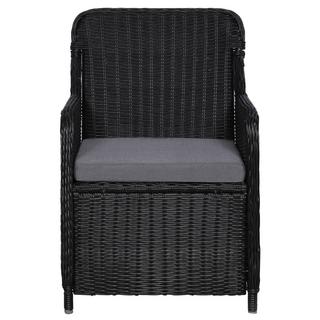 VidaXL Garten-essgruppe poly-rattan  