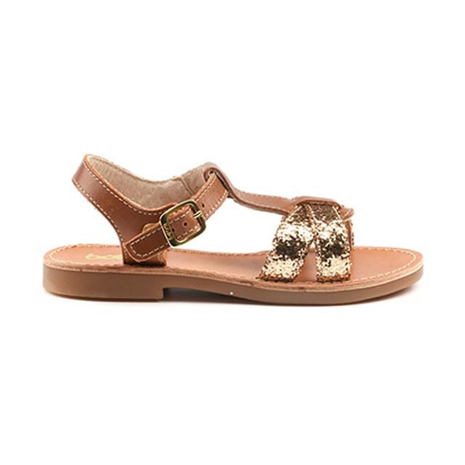 Bopy Ezipal-36 Sandales à Brides Pailletées  