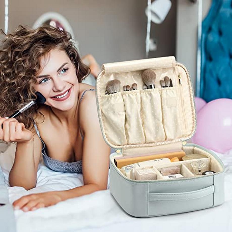 Only-bags.store  Reise Kosmetiktasche, Vintage Tasche Groß 