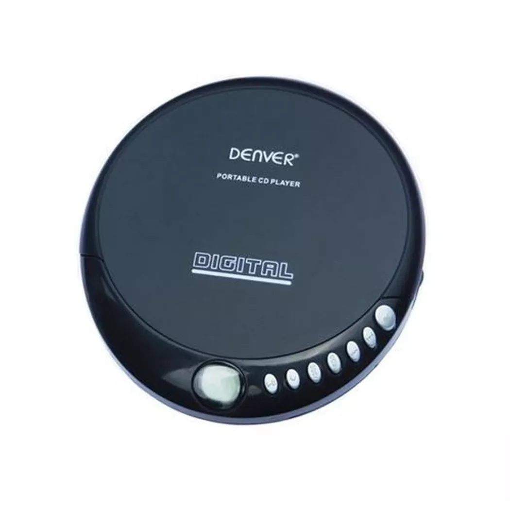 DENVER Portabler CD-Player DM-24, schwarz