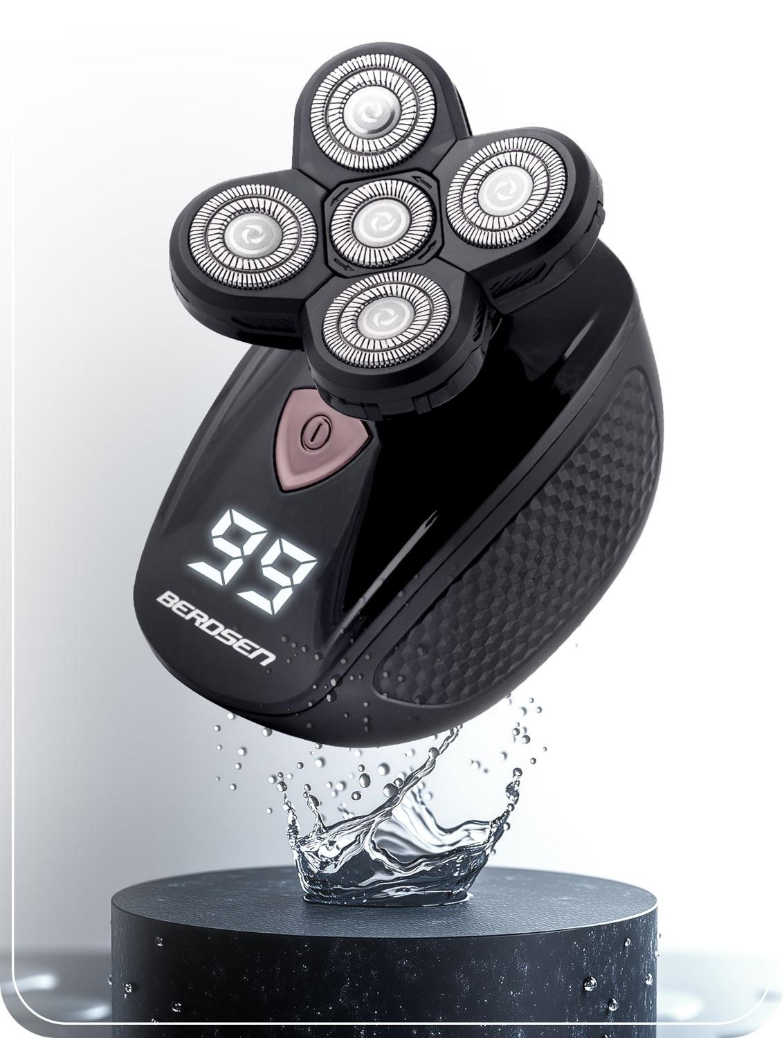 B2X Rasoio elettrico Berdsen BD-265, nero  