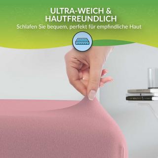 etérea Himmlische Qualität Comfort Jersey Spannbettlaken  