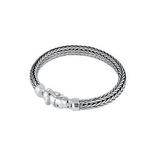 Kuzzoi  Bracelet Fermeture De Boîte À Maillons Torsadés Pour Hommes 