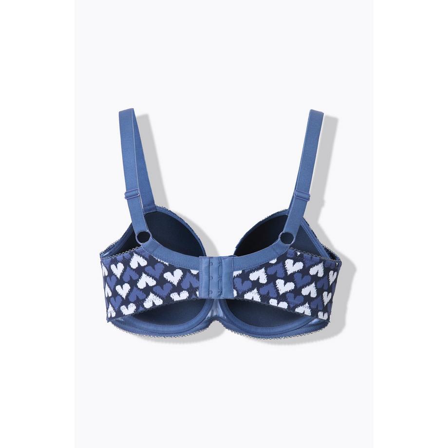 Ulla Popken Bügel-BH Herzen Softcups  