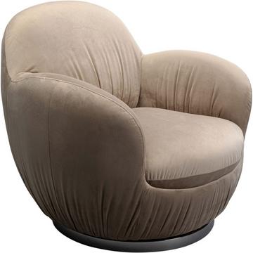 Chaise pivotante Nube gris