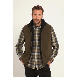 JP1880  Gilet molletonné à col montant, doublure polaire, label OEKO-TEX, disponible jusqu'au 8 XL 