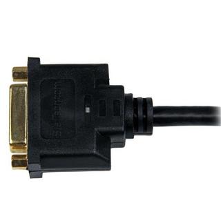 STARTECH.COM  StarTech.com Câble adaptateur vidéo HDMI vers DVI-D de 20 cm - HDMI mâle vers DVI femelle 