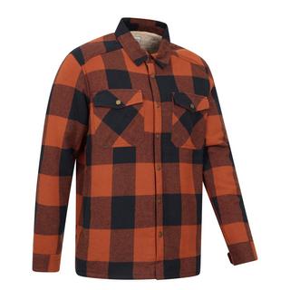 Mountain Warehouse Pinn Camicia a Quadri Foderata Borg  