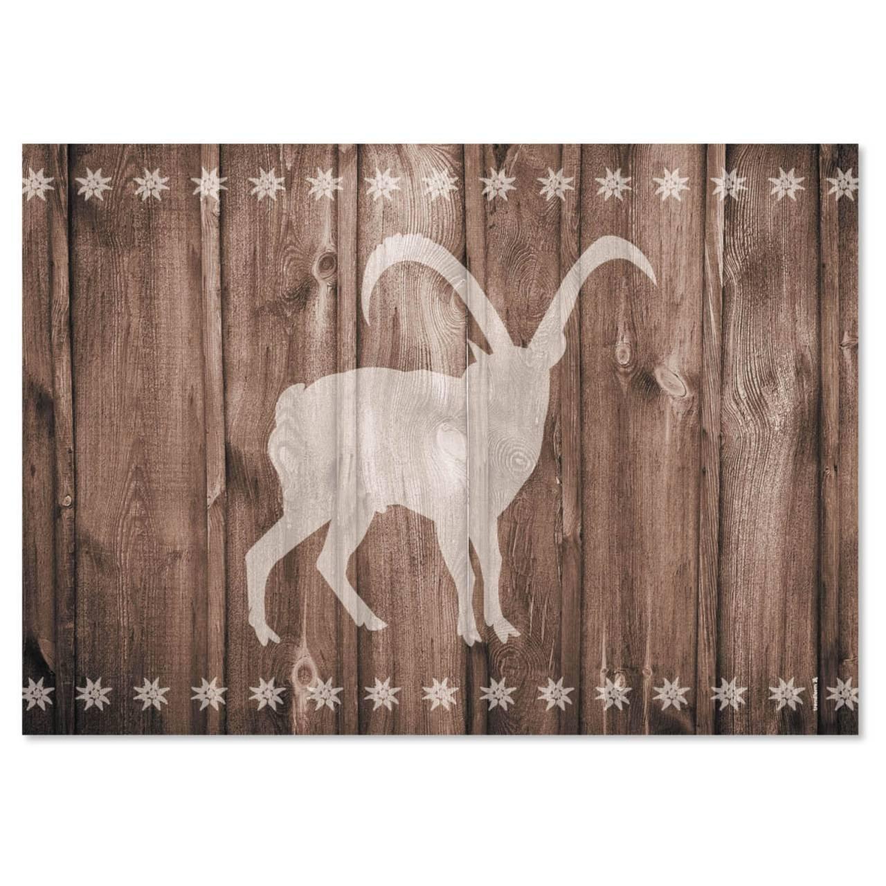 trendform Sets de table en papier STEINBOCK 4 x 12 feuilles  