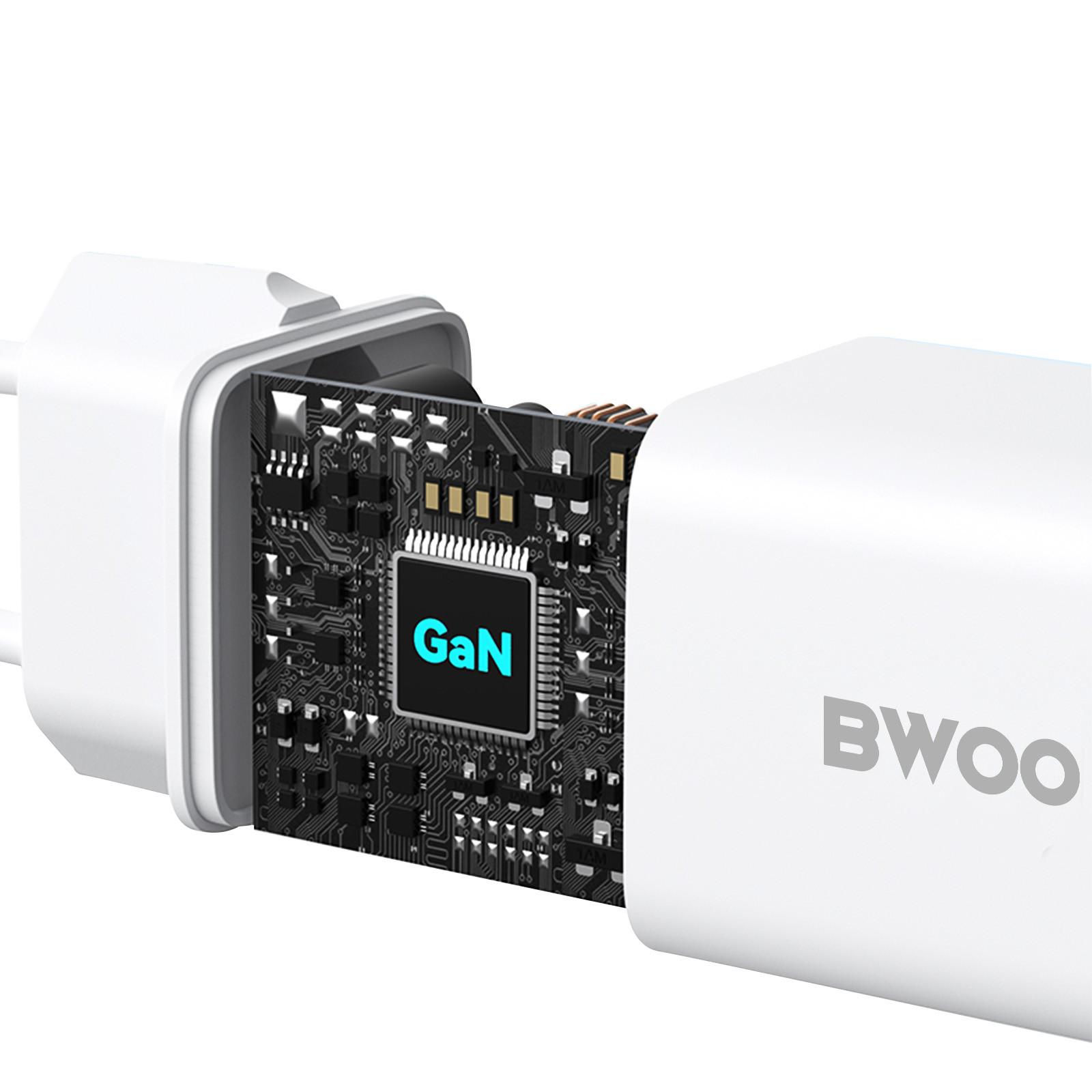 Avizar  Caricatore GaN USB-C 30W PD PPS compatto leggero 