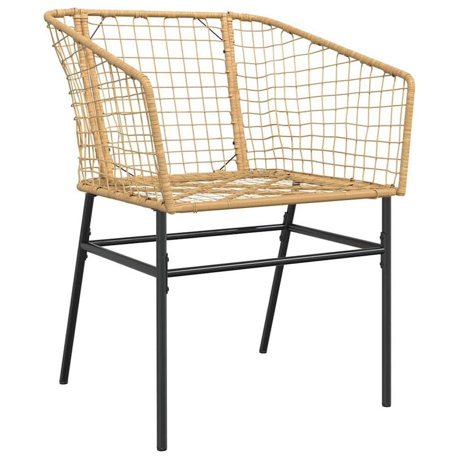 VidaXL Garten essgruppe rattan  