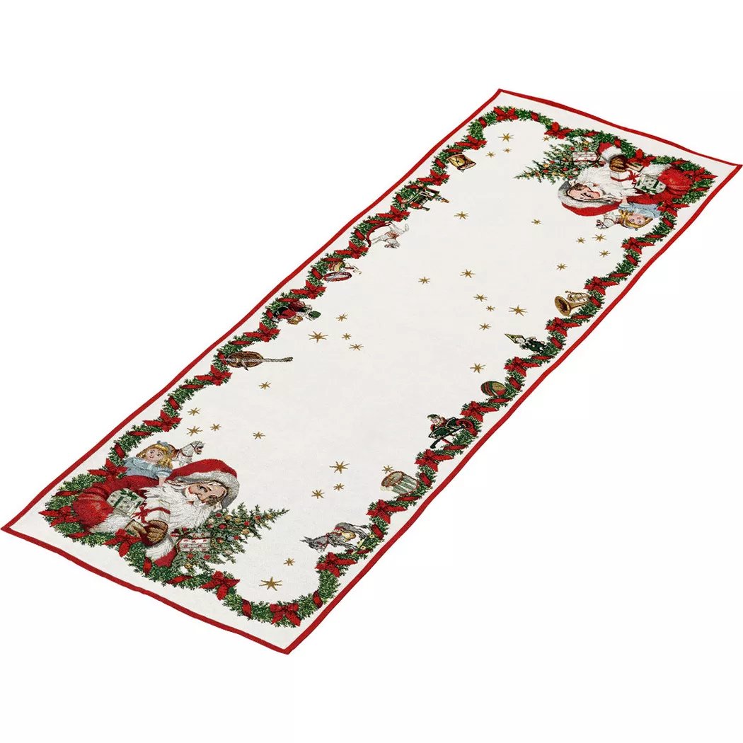 VILLEROY & BOCH Weihnachts Läufer Toys Fantasy 49x143cm Santa bunt