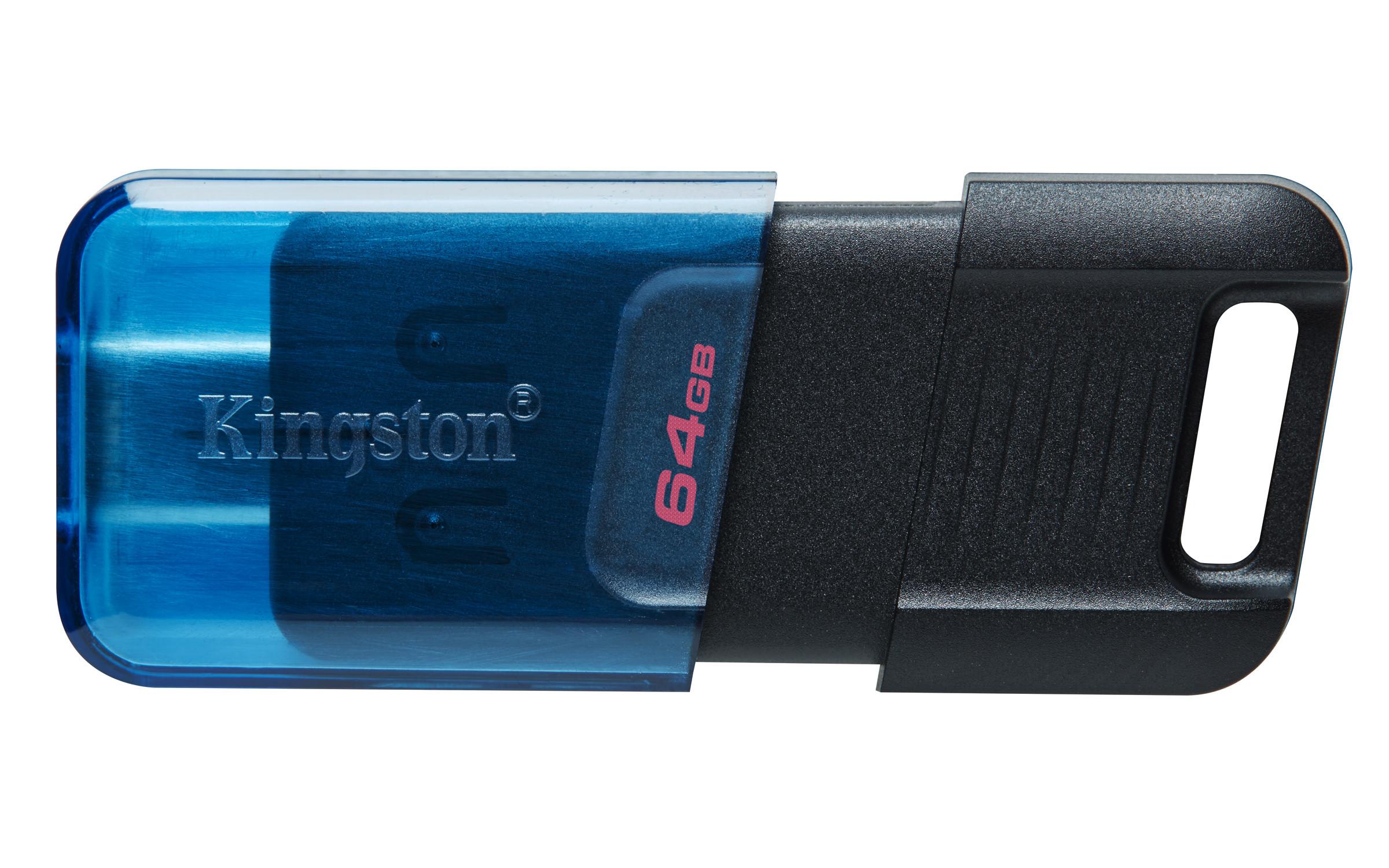 KINGSTON TECHNOLOGY  Kingston Technology DataTraveler 64GB 80 M 200MB/s USB-C 3.2 Gen 1 