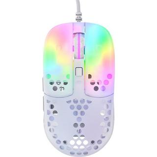 Xtrfy  Xtrfy MZ1 RGB Ultra-Light Gaming Mouse - white transparent 