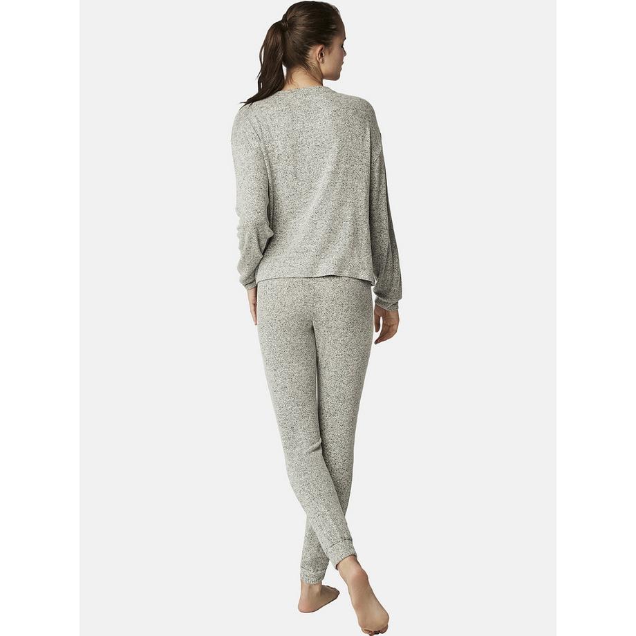 Selmark Tenue détente pyjama pantalon top manches longues BASIC P82  