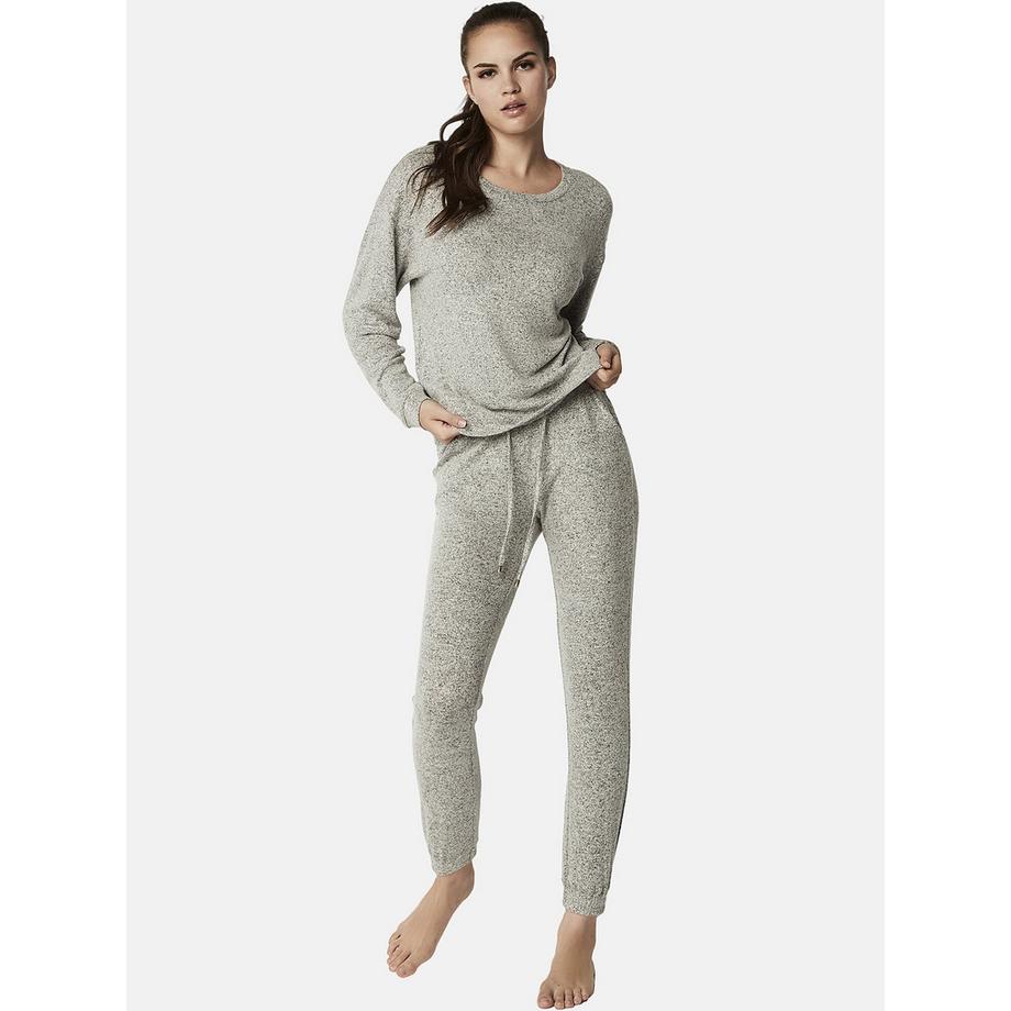 Tenue détente pyjama pantalon top manches longues BASIC P82