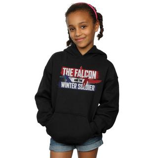 MARVEL  The Falcon And The Winter Soldier Action Logo Kapuzenpullover 