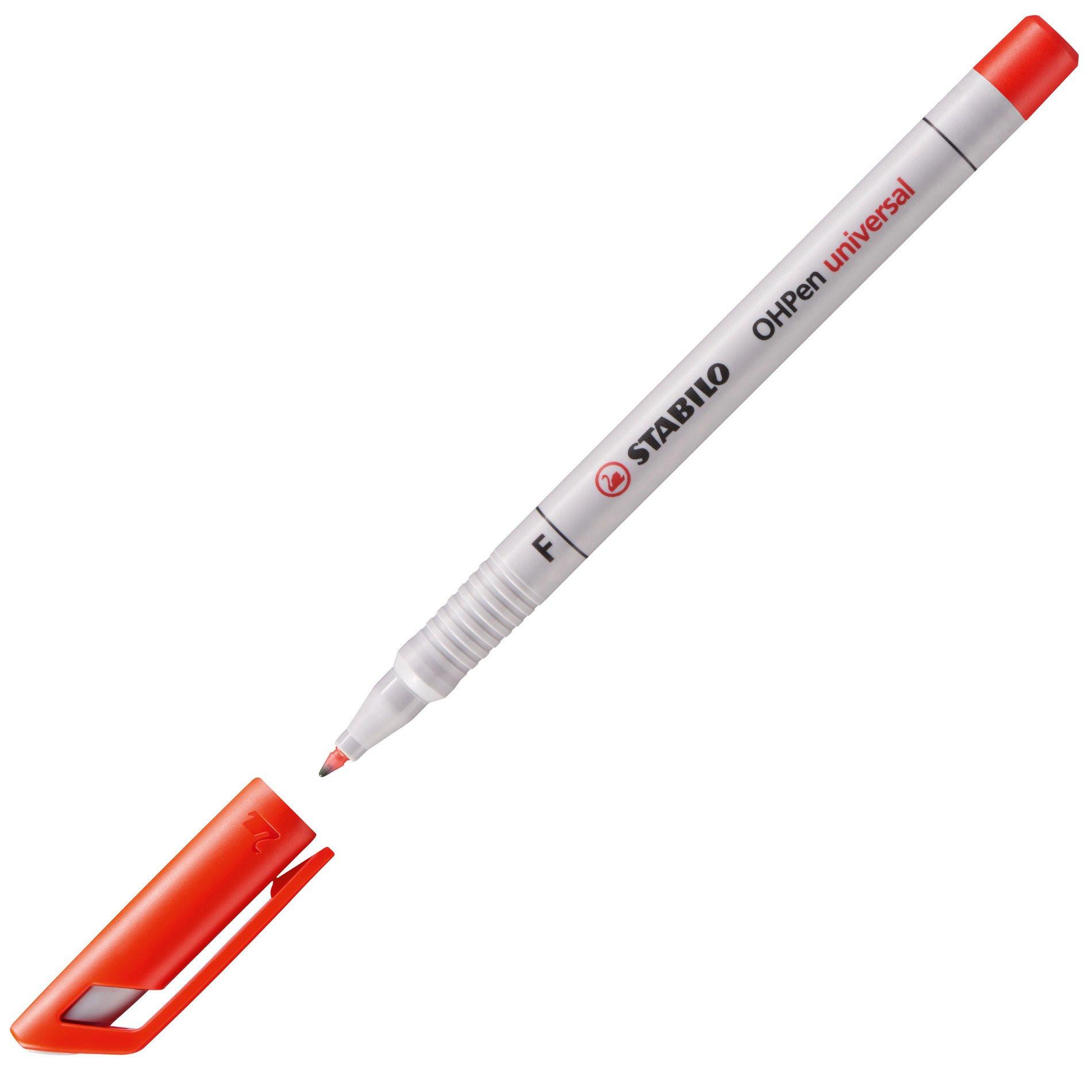 STABILO STABILO OHP Pen non-perm. F 852/40 rot  