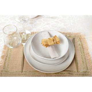 Aulica ASSIETTE CREUSE BLANCHE 18.7CM PAR BOITE DE - 6  