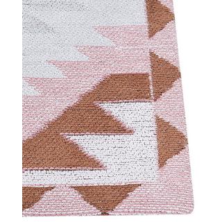 Beliani Teppich aus Baumwolle Modern BESLER  