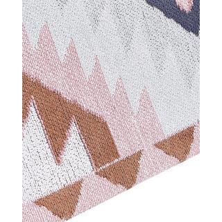 Beliani Teppich aus Baumwolle Modern BESLER  