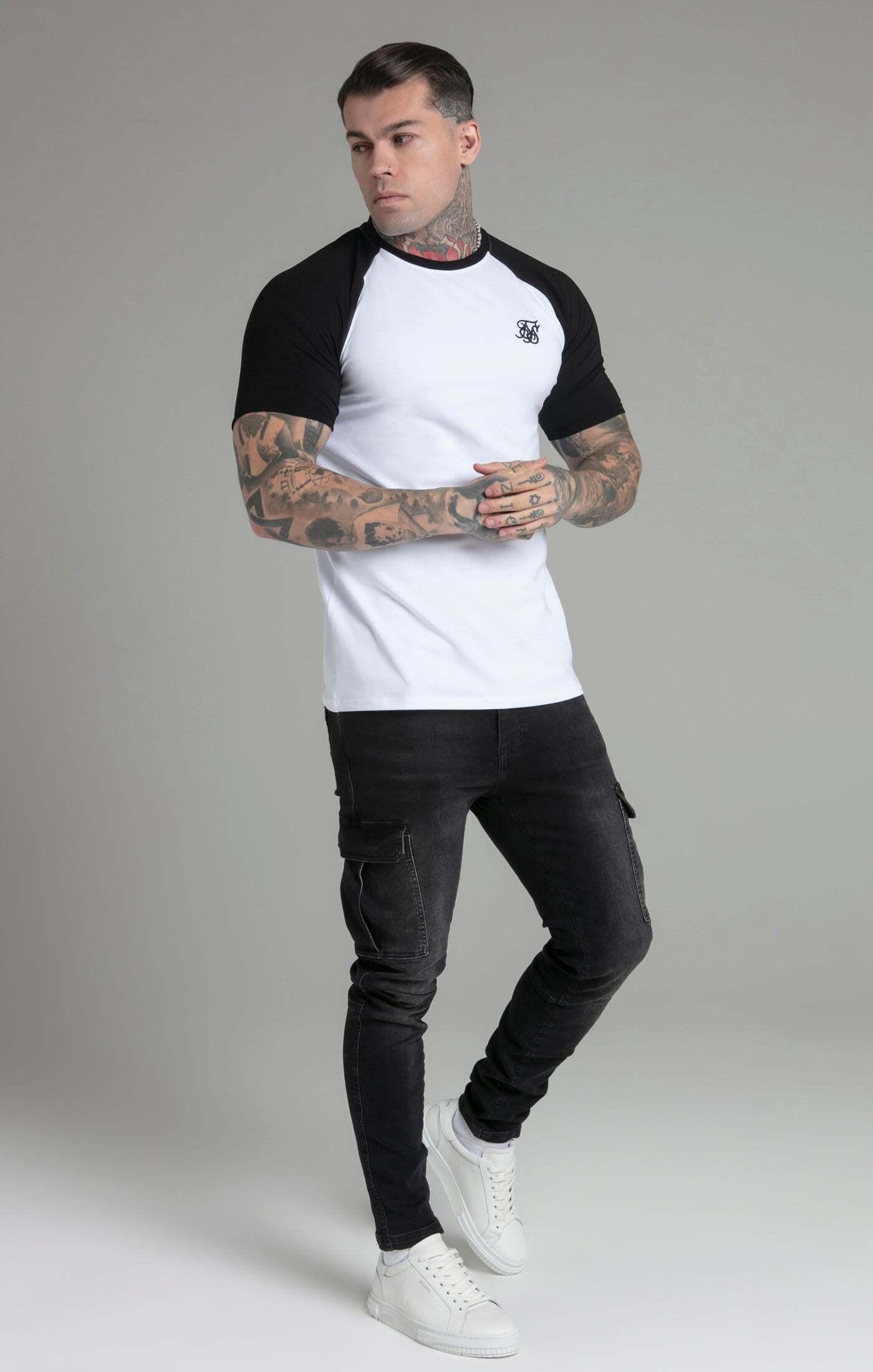 Sik Silk  T-Shirts Raglan T-Shirt 