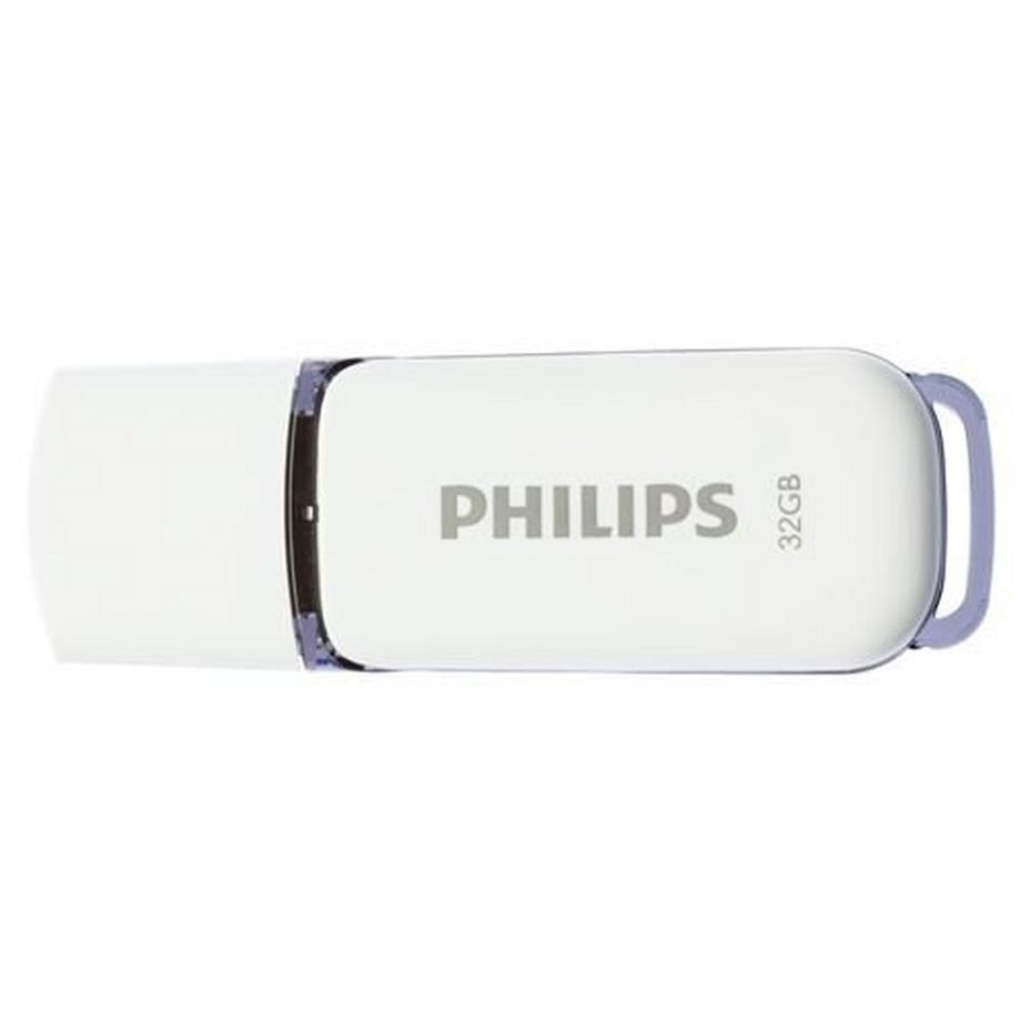 PHILIPS  FM32FD70E/00 Snow Edition 2.0 32 GB WeiàŸ und Grau Packung mit 3 USB-Sticks 