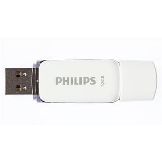 PHILIPS  FM32FD70E/00 Snow Edition 2.0 32 GB WeiàŸ und Grau Packung mit 3 USB-Sticks 