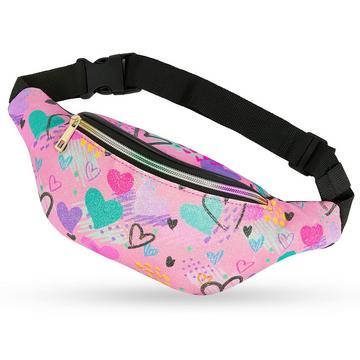 Sac de sport à paillettes en similicuir pour enfants