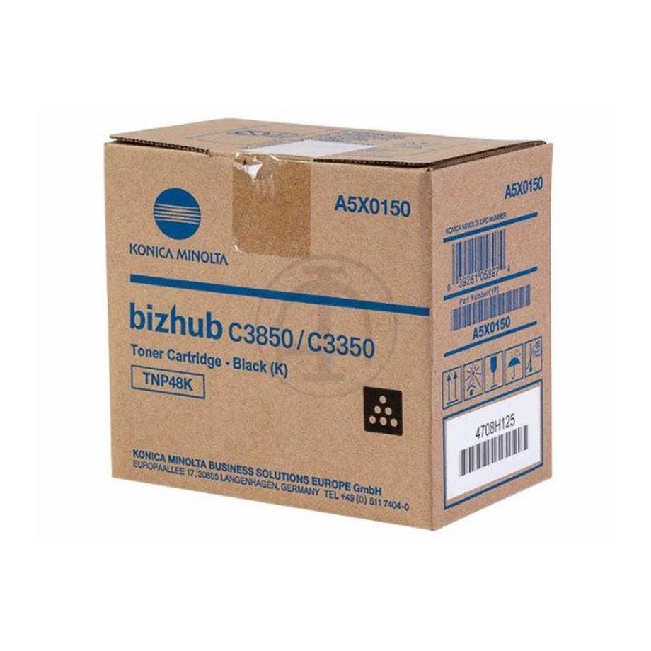 Konica Minolta  KONICA MINOLTA Toner TNP48BK schwarz A5X0150 Bizhub C3850 10'000 Seiten 