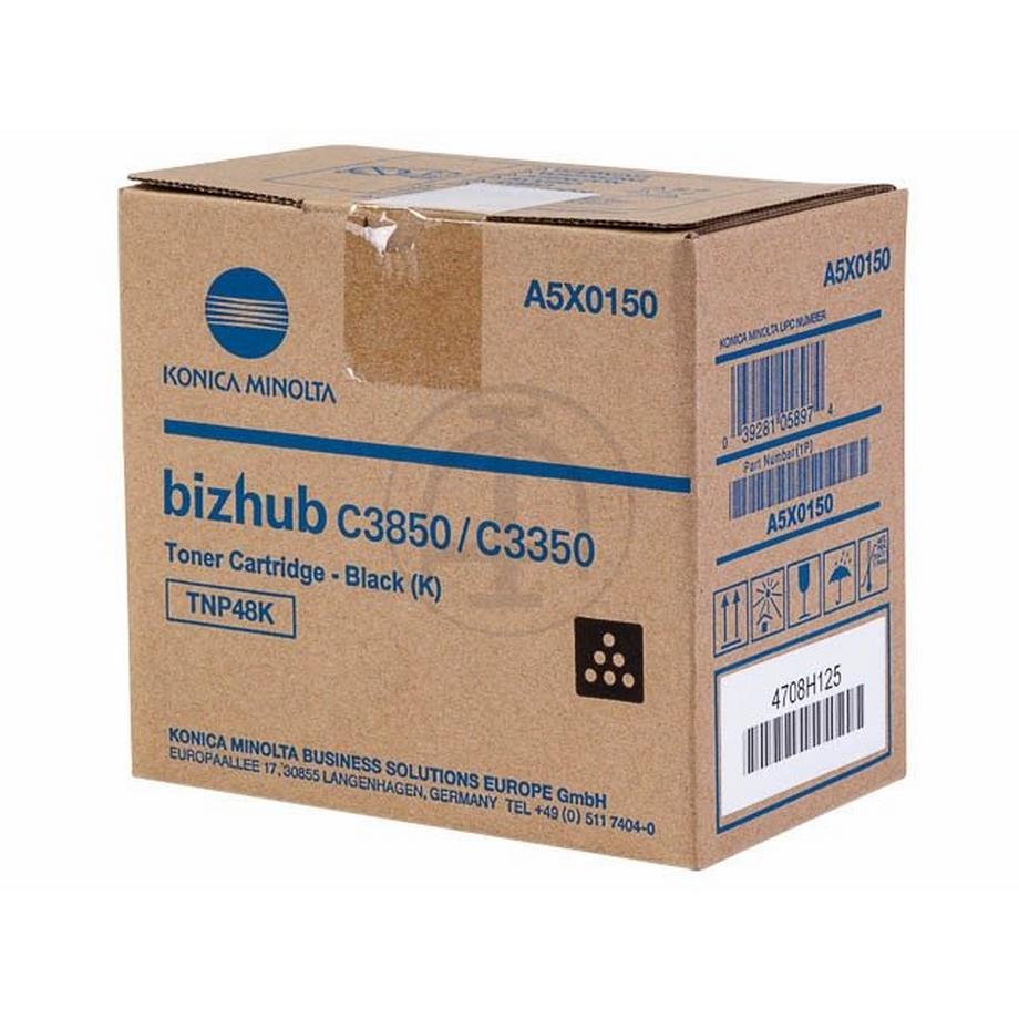 Konica Minolta  KONICA MINOLTA Toner TNP48BK schwarz A5X0150 Bizhub C3850 10'000 Seiten 
