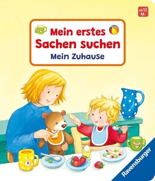 Mein erstes Sachen suchen: Mein Zuhause Sandra Grimm Copertina rigida 