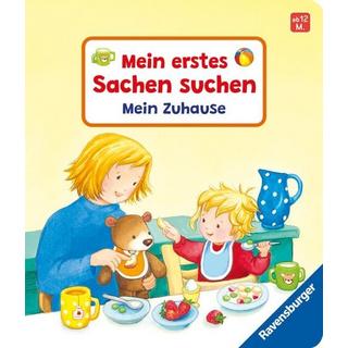 Mein erstes Sachen suchen: Mein Zuhause Sandra Grimm Copertina rigida 