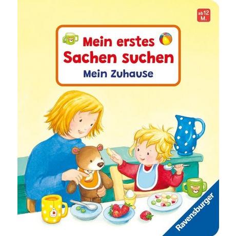 Couverture rigide Sandra Grimm Mein erstes Sachen suchen: Mein Zuhause 