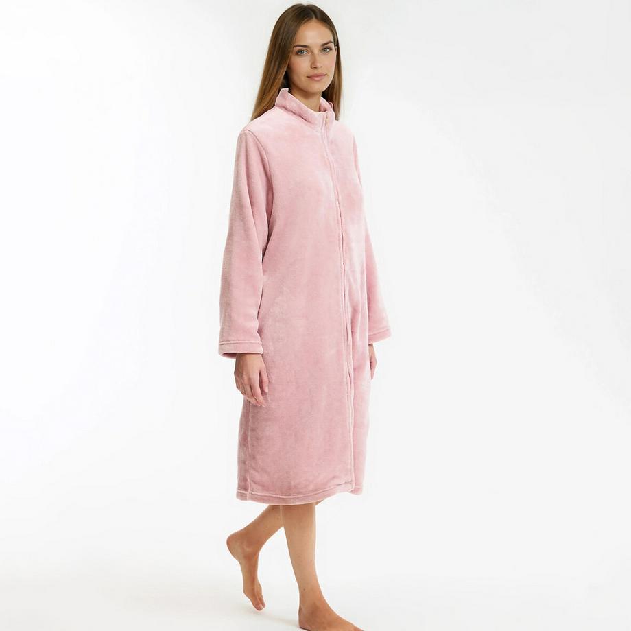 Robe de chambre en maille polaire