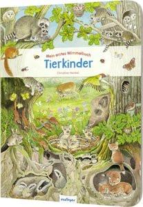 Mein erstes Wimmelbuch: Tierkinder Henkel, Christine (Illustrationen) Couverture rigide 