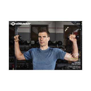 SCHILDKRÖT  Vinyl Hantel Set im Kunststoffkoffer 2x 0.5kg/ 2x 1.0kg / 2x 1.5kg 