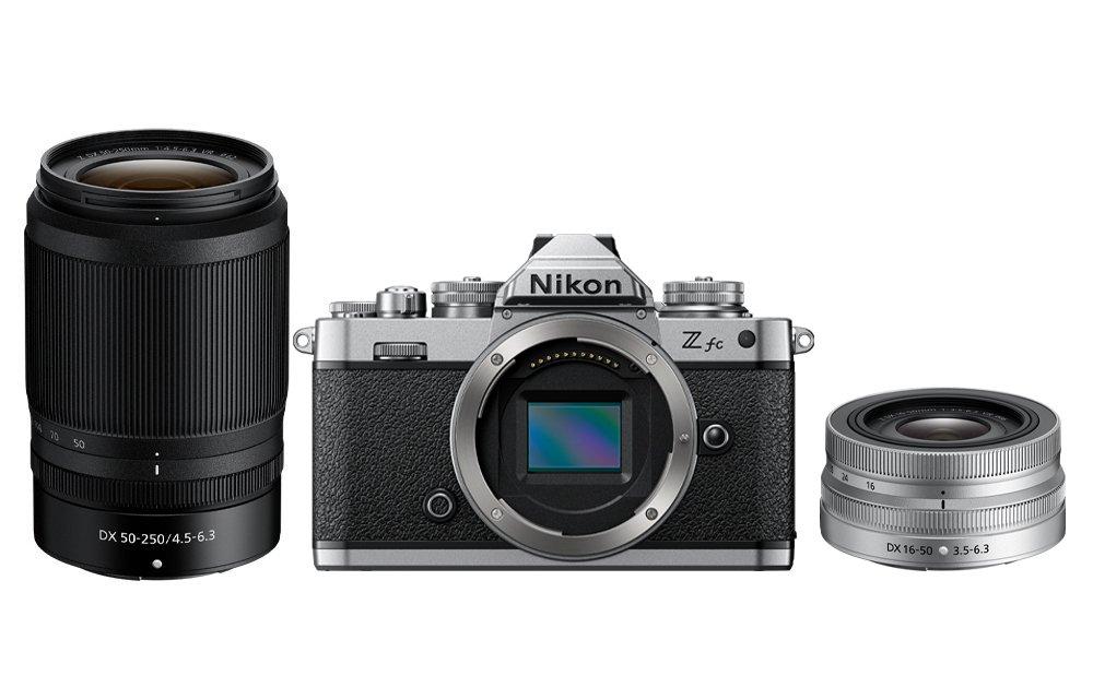Nikon  Z FC + Z DX 16-50mm f/3.5-6.3 Vintage Silver + Z DX 50-250mm f/4.5-6.3 VR 