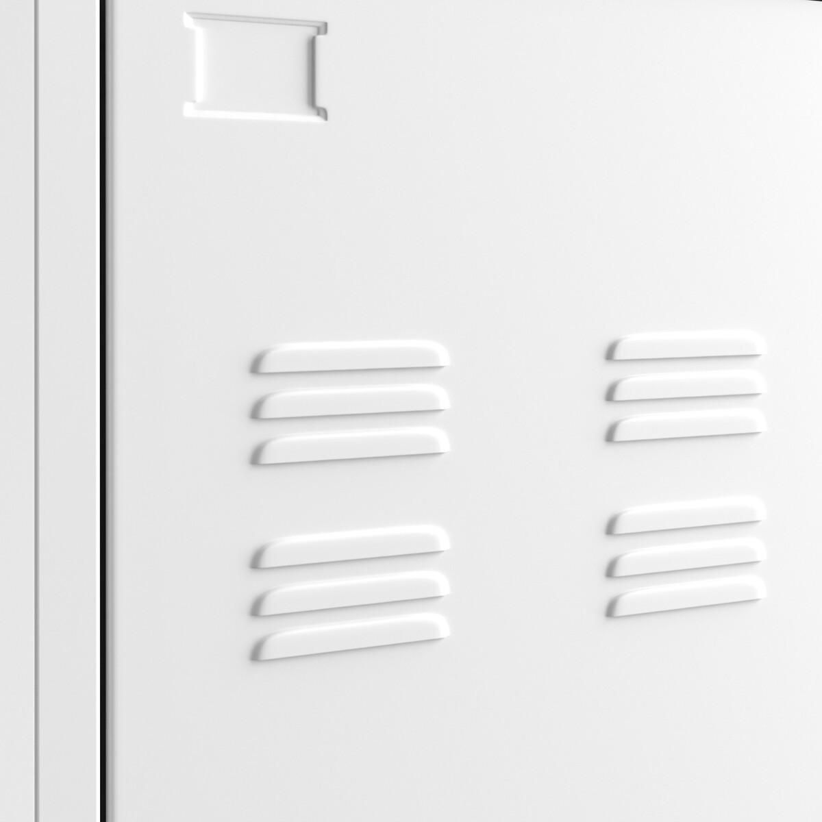 La Redoute Intérieurs Armoire vestiaire 1 porte en métal acier  