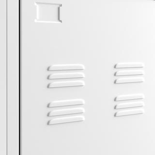 La Redoute Intérieurs Armoire vestiaire 1 porte en métal acier  