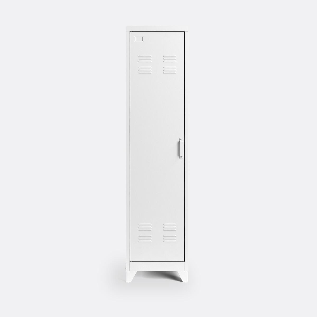 La Redoute Intérieurs Armoire vestiaire 1 porte en métal acier  