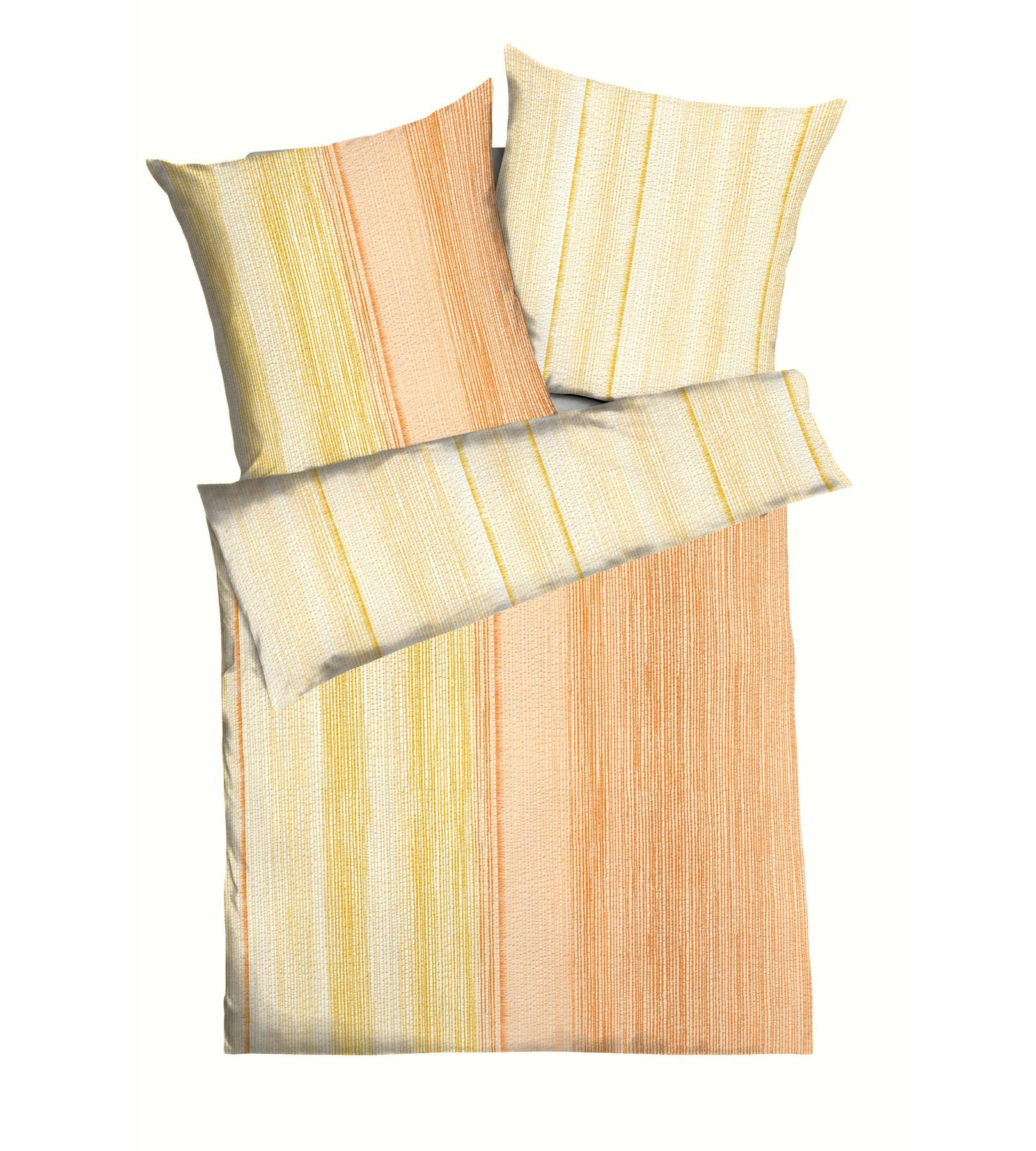 Kaeppel Cortina Gestreiftes Seersucker Bettwäsche Set  