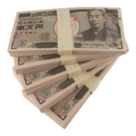 Gameloot  Denaro falso - 10 000 Yen (100 banconote) 