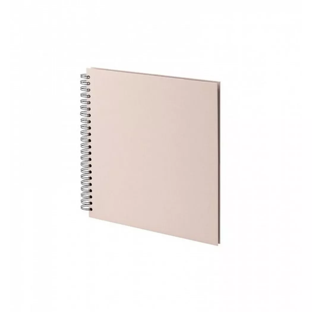 RÖSSLER Fotoalbum 1329452587 29x29cm, powder/schwarz